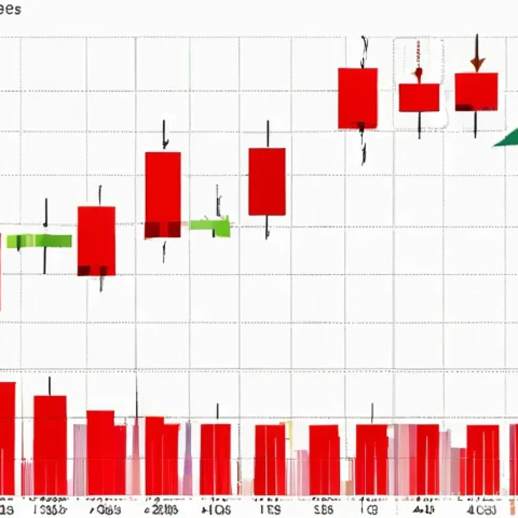 주식 시장 캔들 패턴 분석 - **Bullish Reversal: The Morning Star Emerges**
A dynamic financial chart showcasing the "Morning...